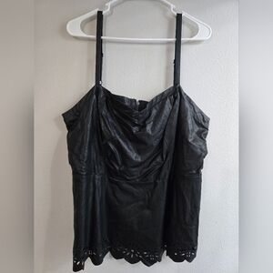 Torrid NWOT Faux Leather Tank